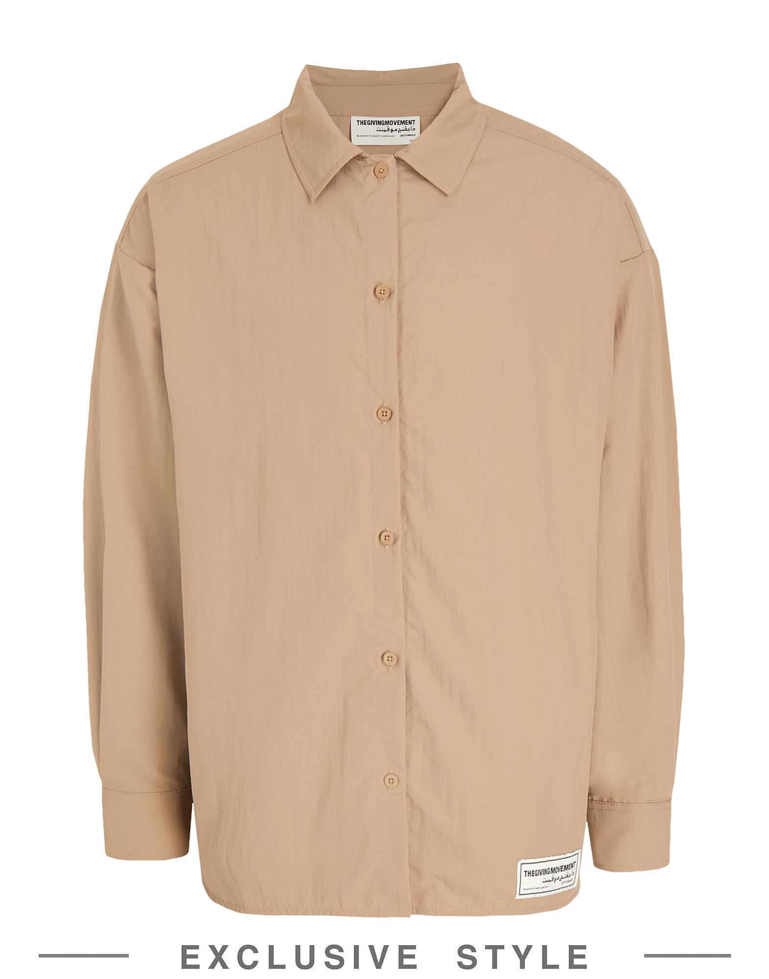 The Giving Movement X Yoox Shirts In Beige