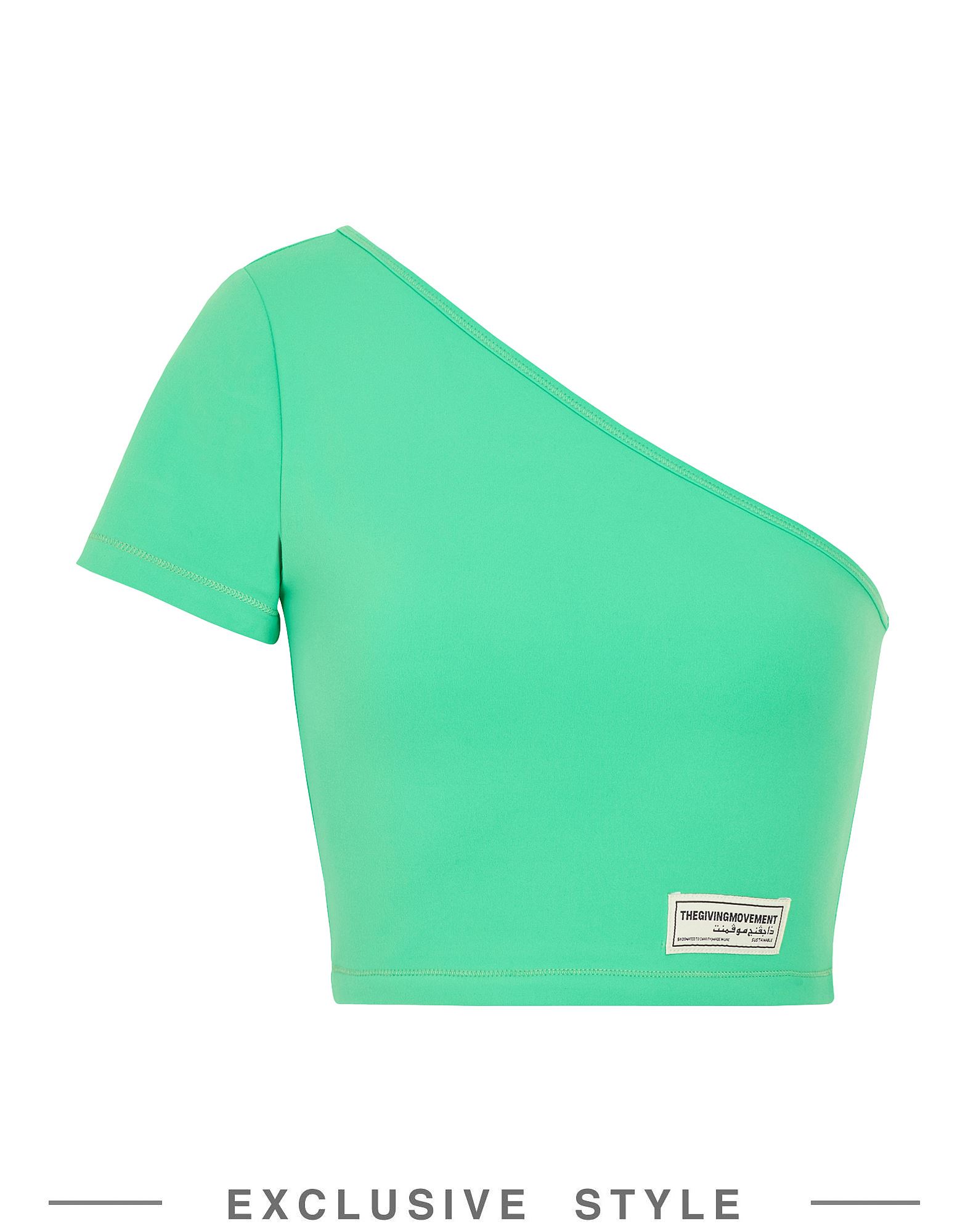 The Giving Movement X Yoox Tops In Green