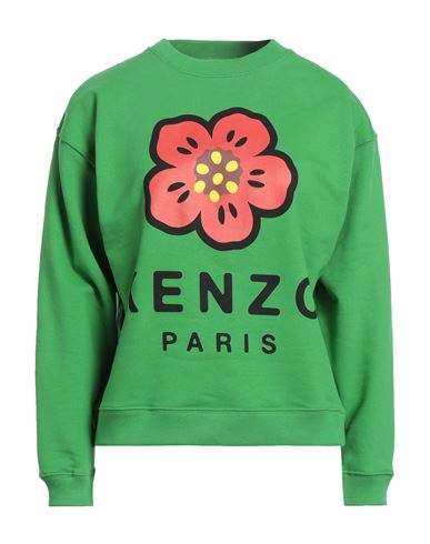 Kenzo Felpa Boke Flower In Green
