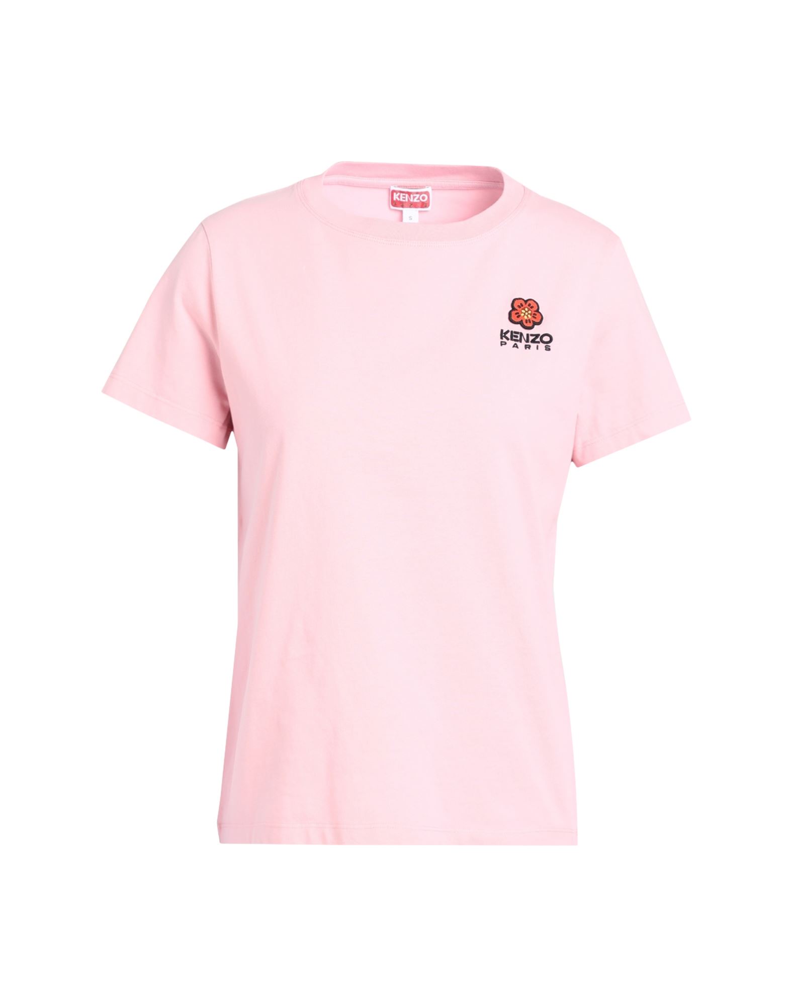 Shop Kenzo Woman T-shirt Pink Size Xs Cotton