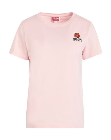 Shop Kenzo Woman T-shirt Light Pink Size L Cotton