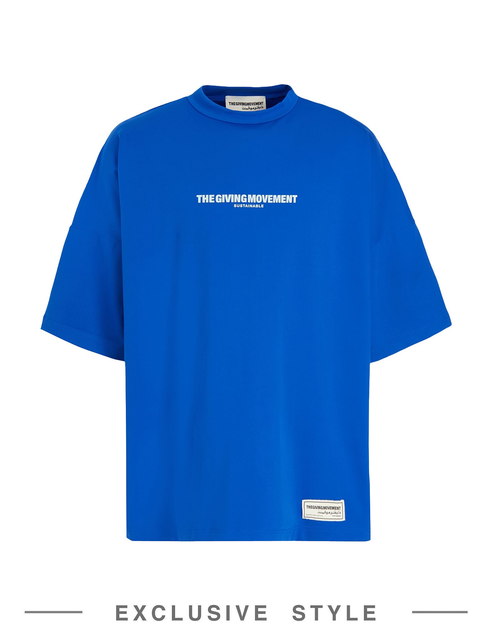 The Giving Movement X Yoox T-shirts In Blue