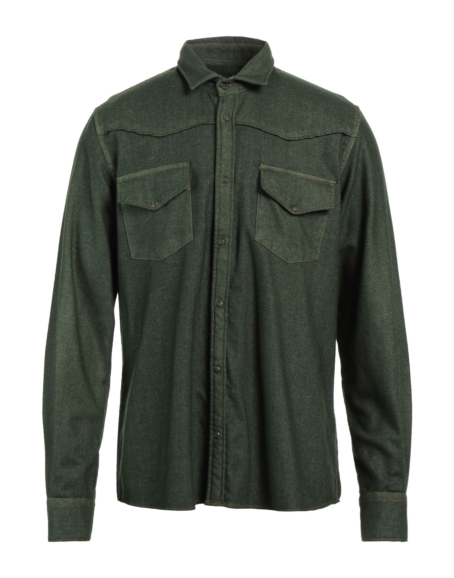 Original Vintage Style Shirts In Green
