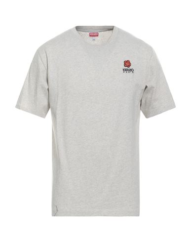 Kenzo Man T-shirt Light Grey Size Xl Cotton