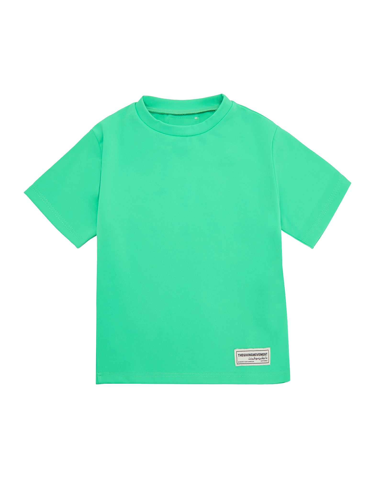 The Giving Movement X Yoox T-shirts In Light Green