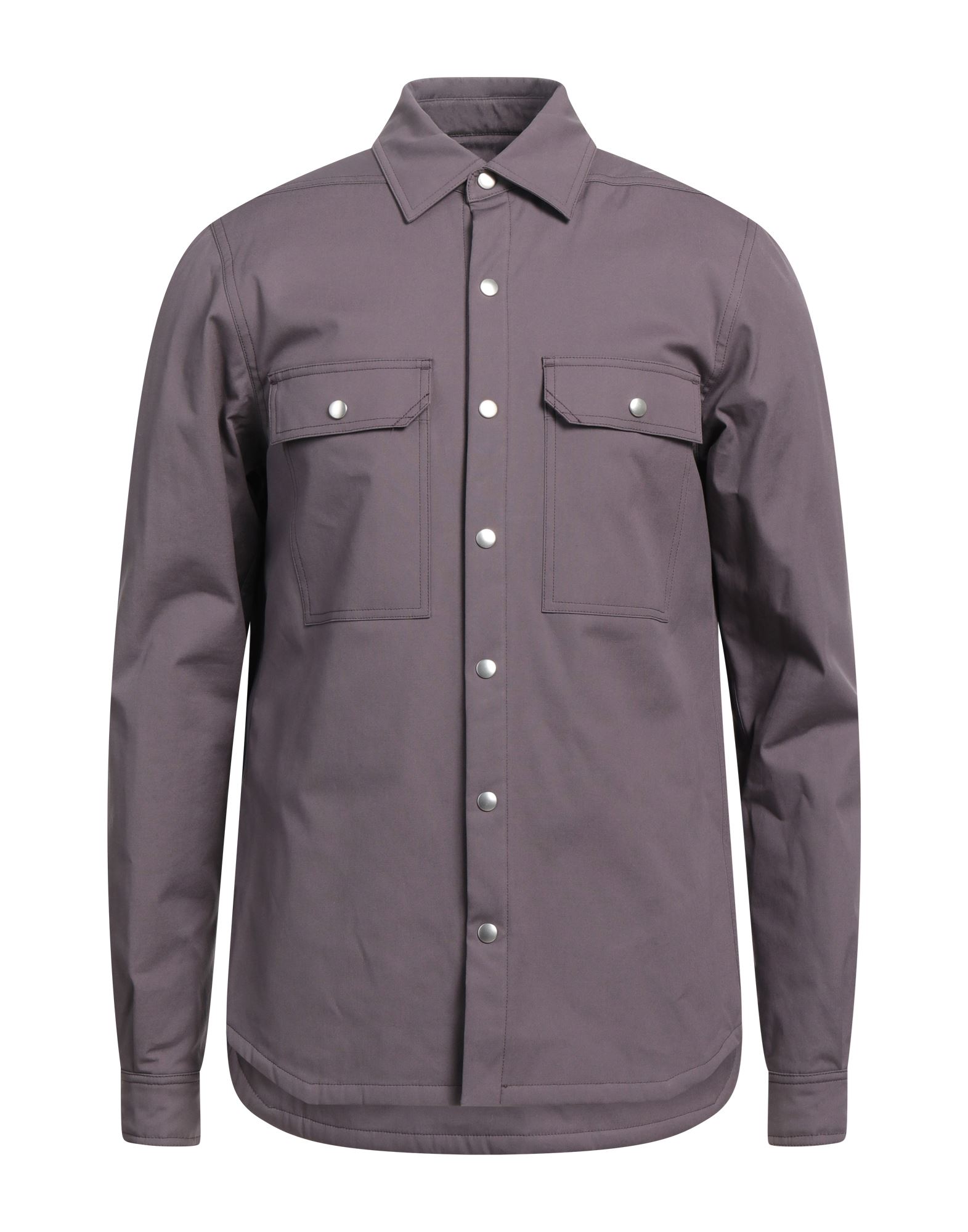 Rick Owens Shirts In Dark Purple