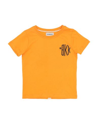 Bikkembergs Babies'  Toddler Boy T-shirt Orange Size 3 Cotton