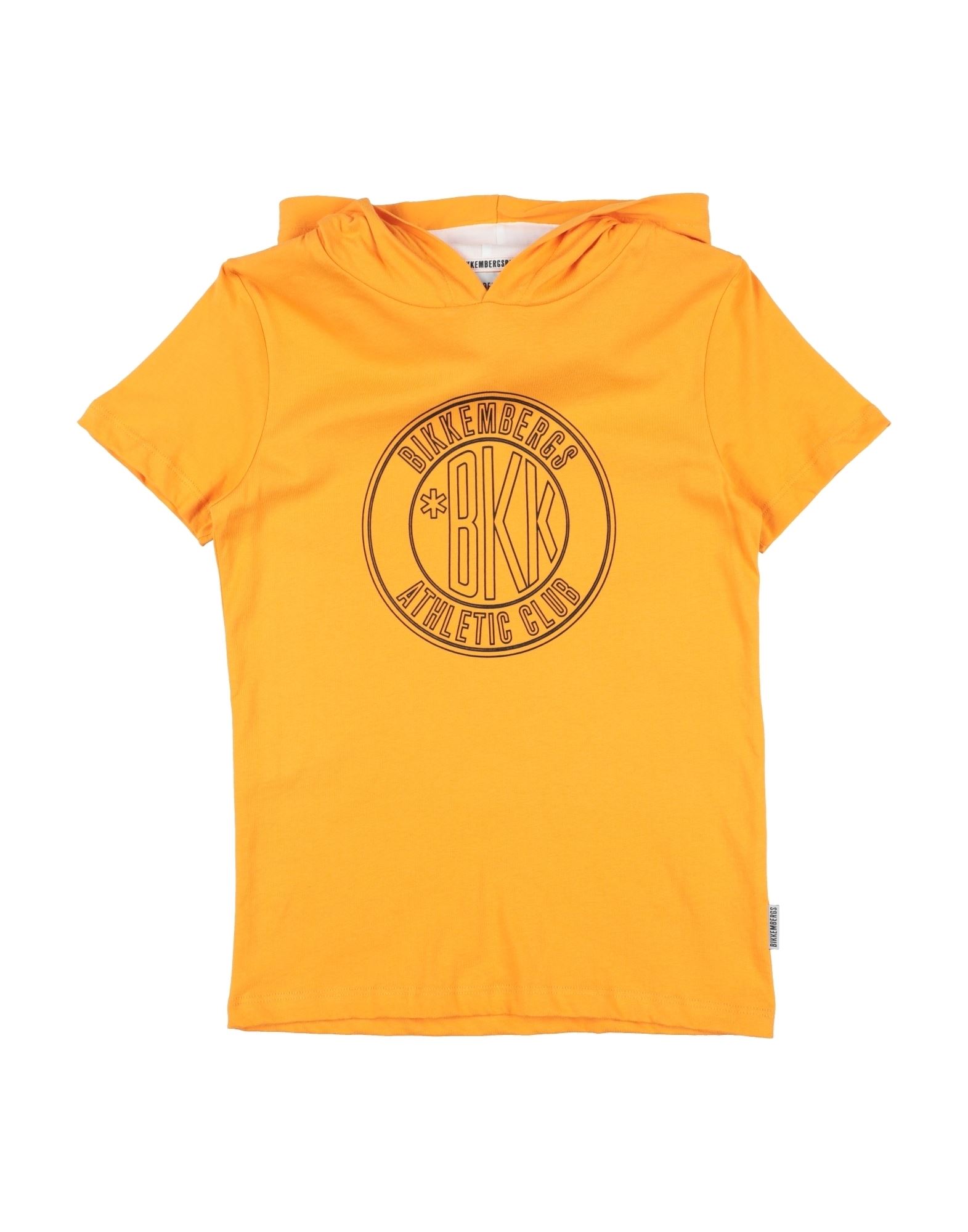 Bikkembergs Kids'  T-shirts In Orange