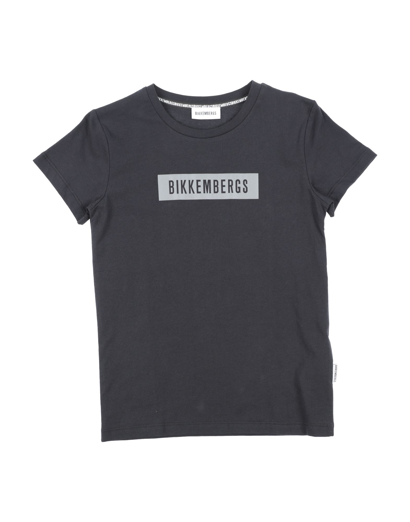 Bikkembergs Kids'  T-shirts In Black
