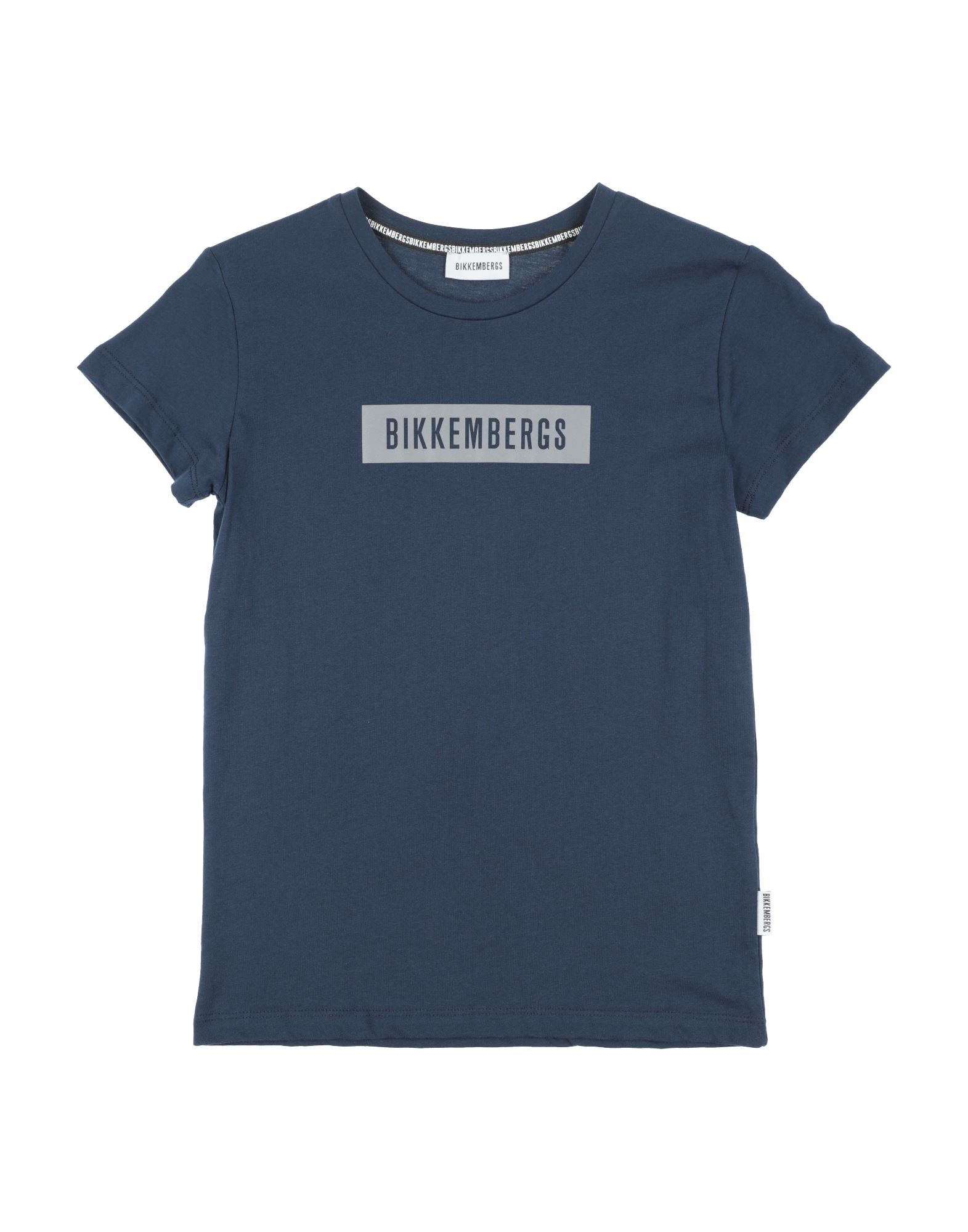 Bikkembergs Kids'  T-shirts In Midnight Blue