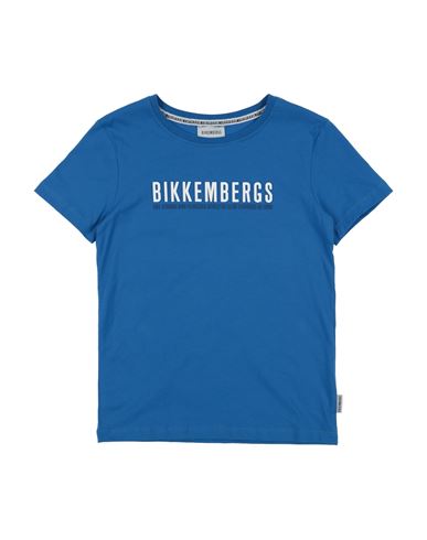 Bikkembergs Babies'  Toddler Boy T-shirt Blue Size 3 Cotton