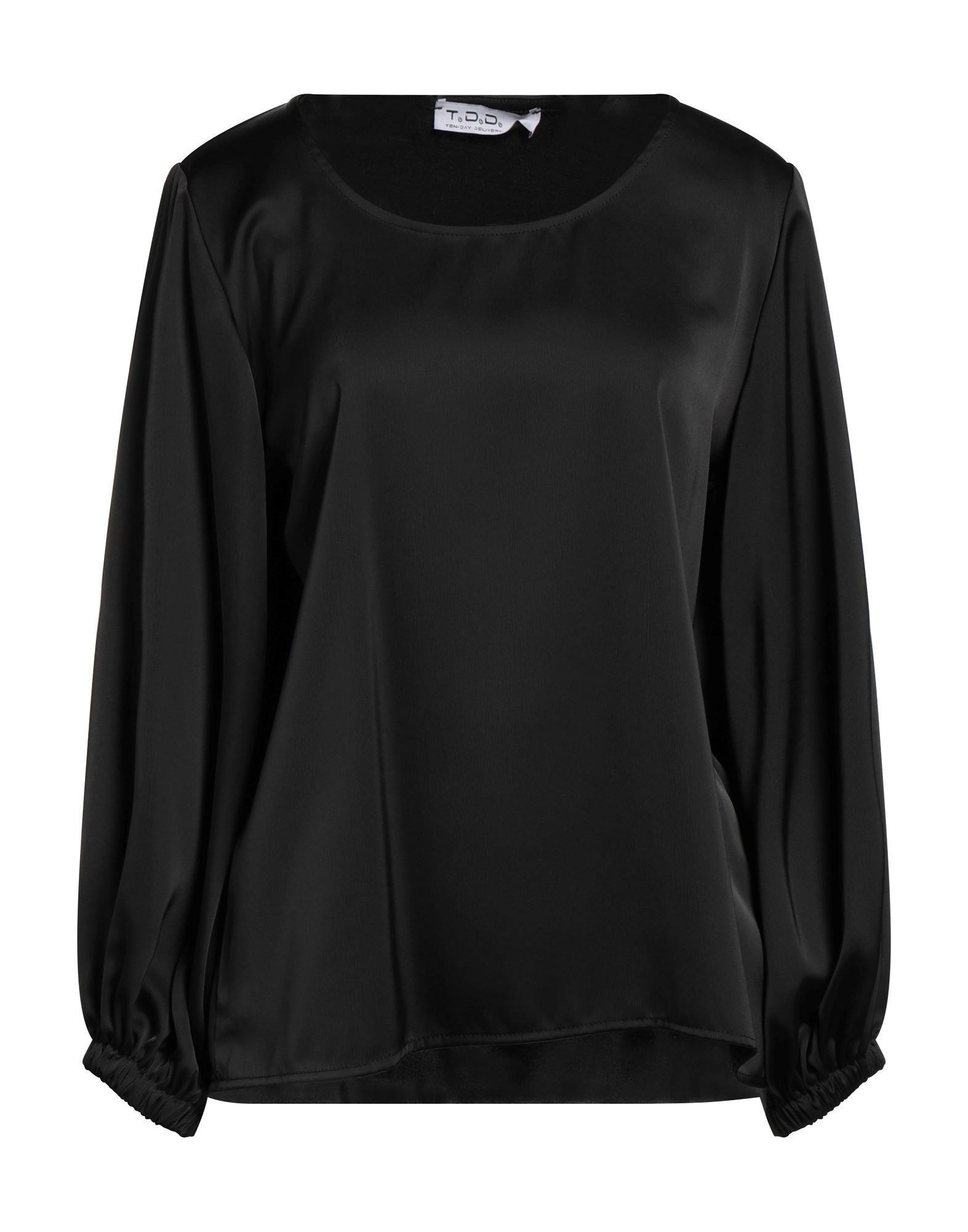 T.d.d. Ten-day Delivery Blouses In Black