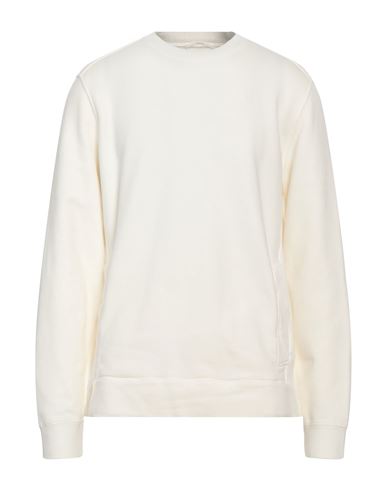 Ten C Man Sweatshirt Ivory Size Xxl Cotton In White