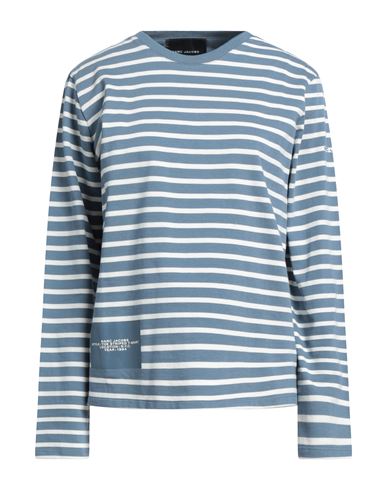 Marc Jacobs Woman T-shirt Pastel Blue Size Xl Cotton