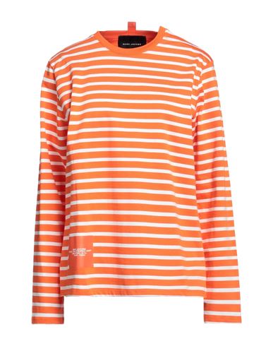 Marc Jacobs Woman T-shirt Orange Size S Cotton