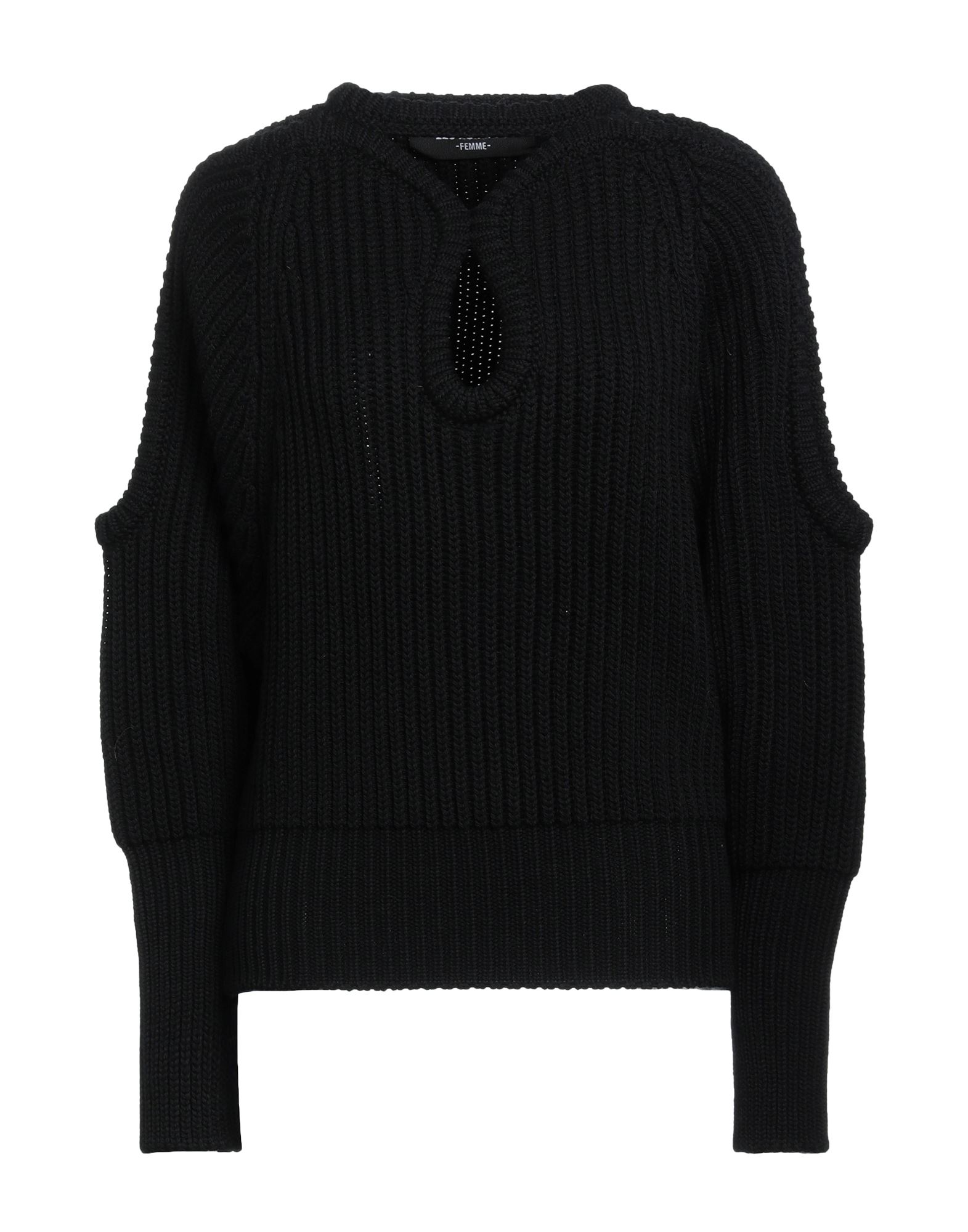 Les Hommes - Femme Sweaters In Black