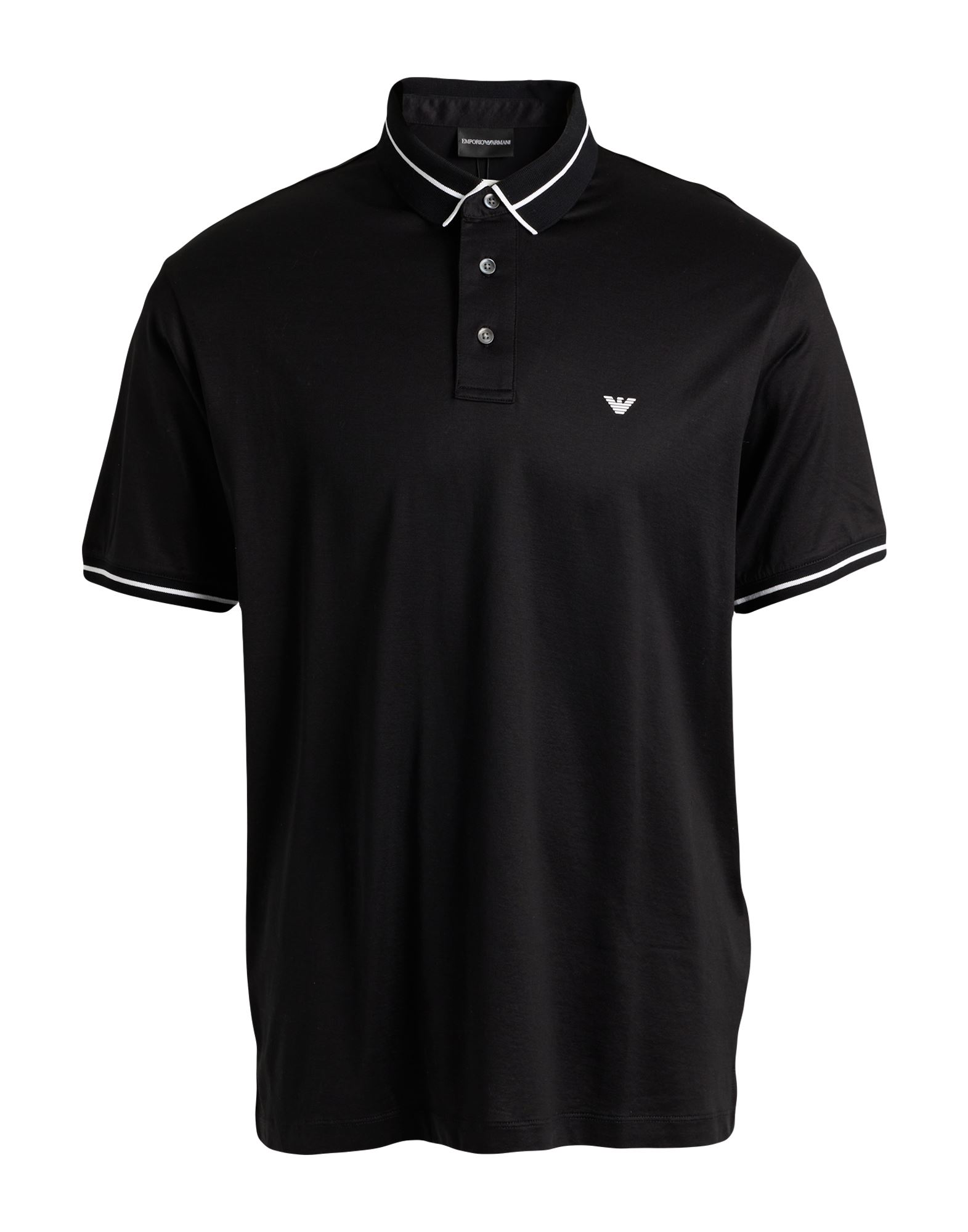 Emporio Armani Polo Shirts In Black