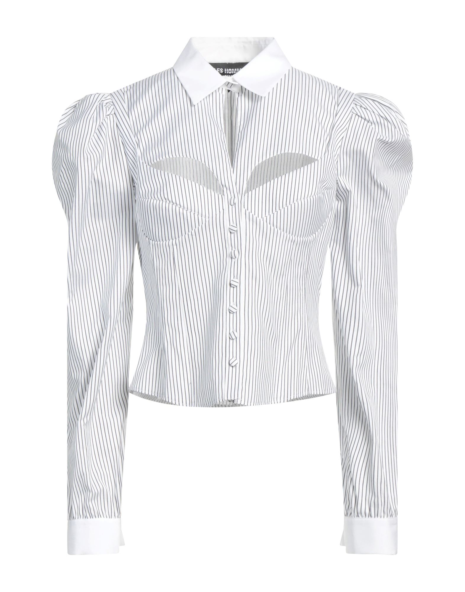 Les Hommes - Femme Shirts In White