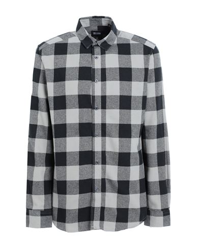 Only & Sons Man Shirt Grey Size Xl Cotton