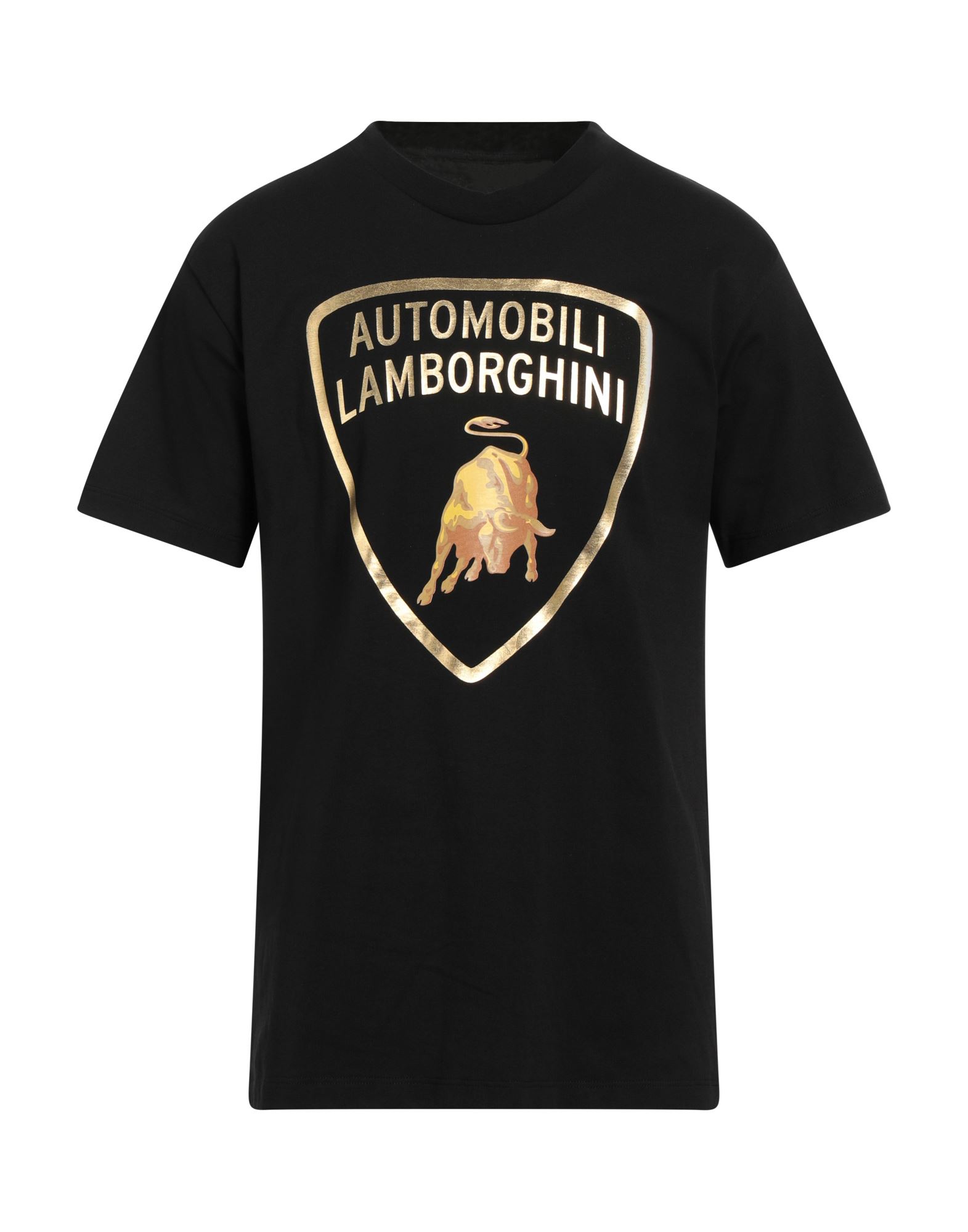 Automobili Lamborghini T-shirts In Black