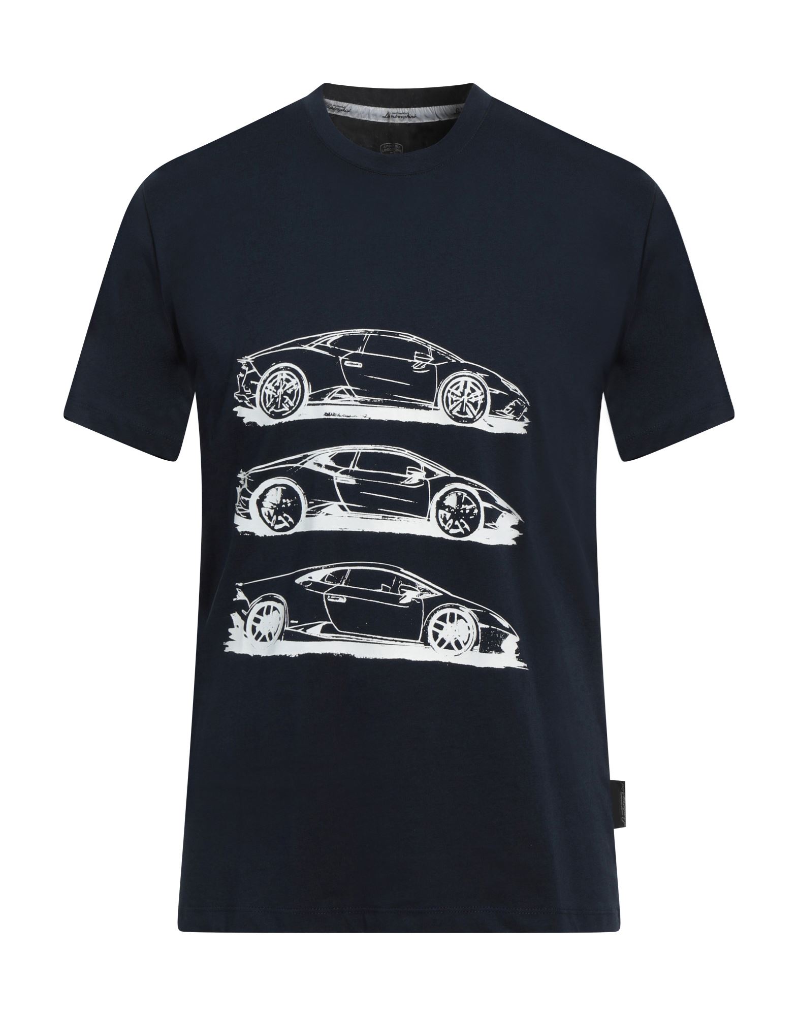 Automobili Lamborghini T-shirts In Blue