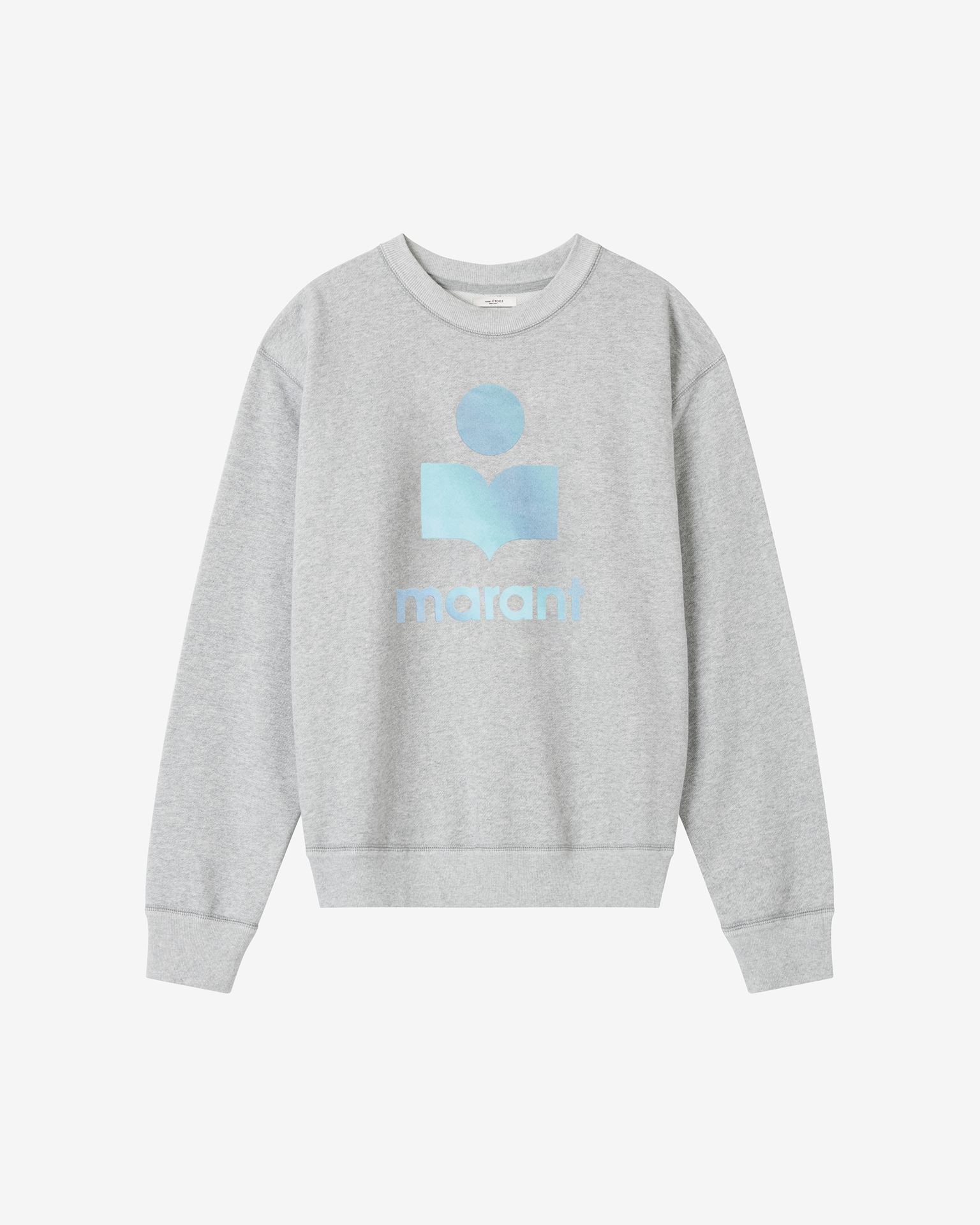 Isabel Marant Étoile Mindy Logo Sweatshirt In Grey