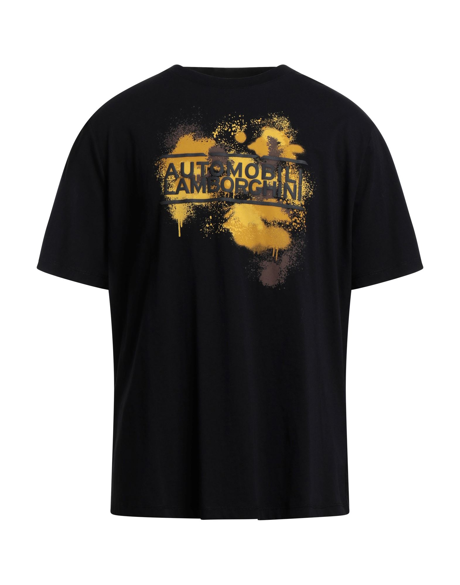 Automobili Lamborghini T-shirts In Black