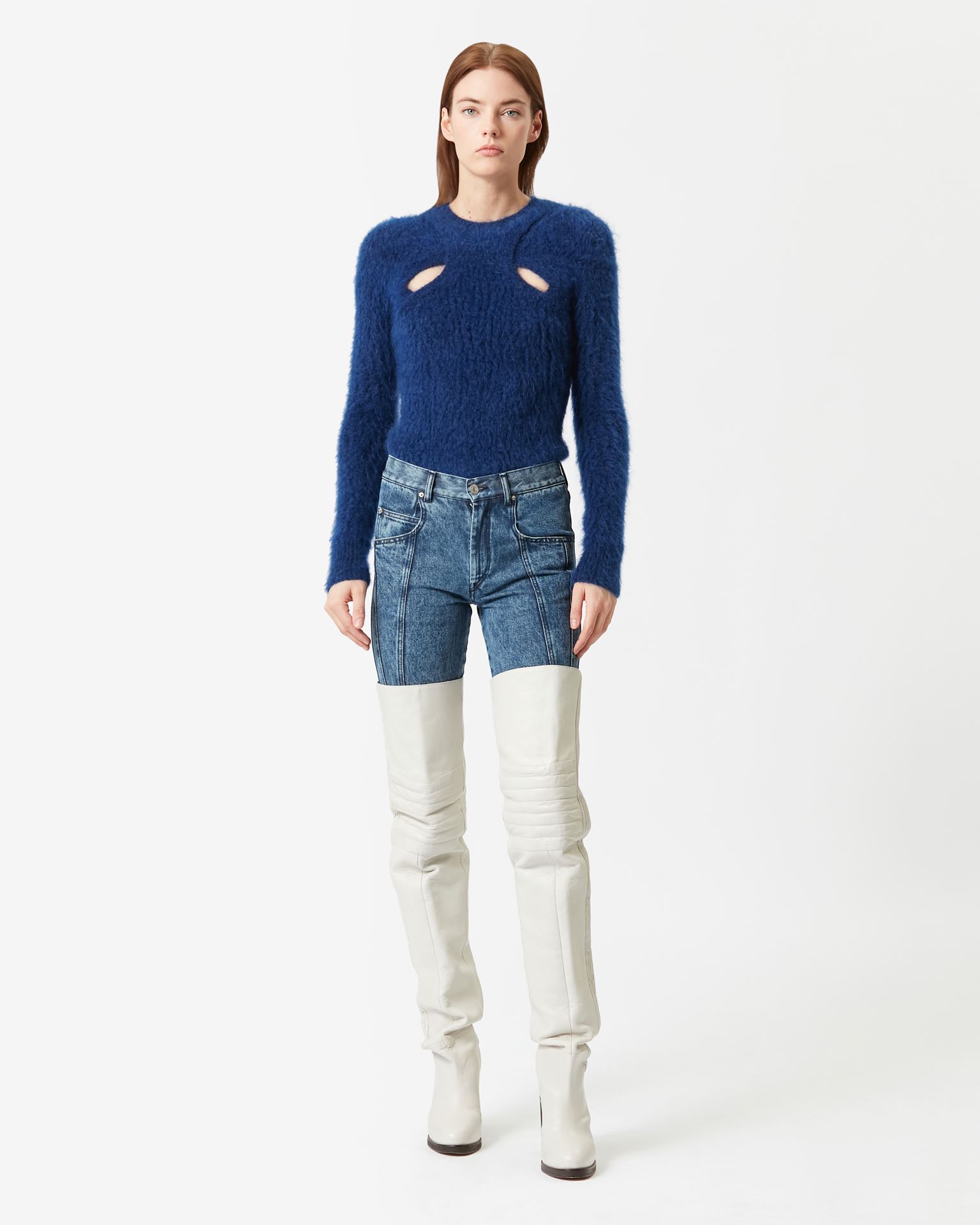 Isabel Marant, Alford Mohair Sweater - Women - Blue