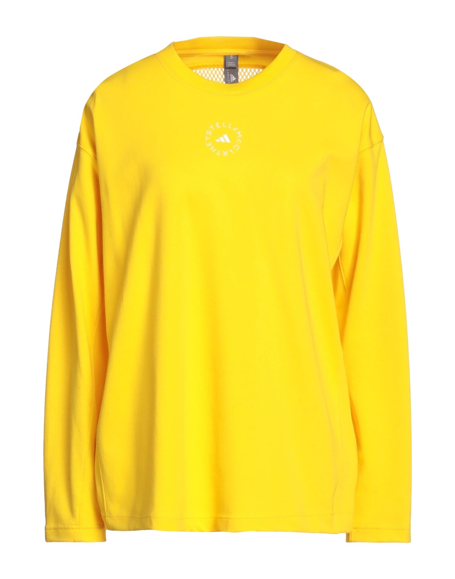Adidas By Stella Mccartney T-shirts In Yellow