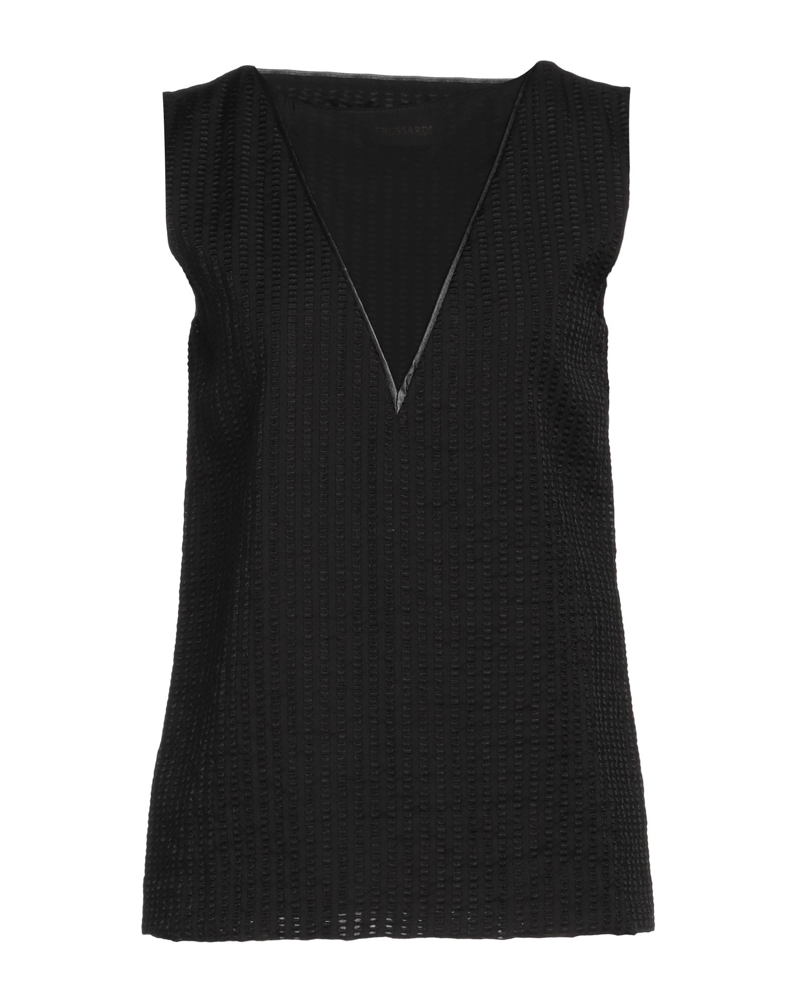 Trussardi Tops In Black