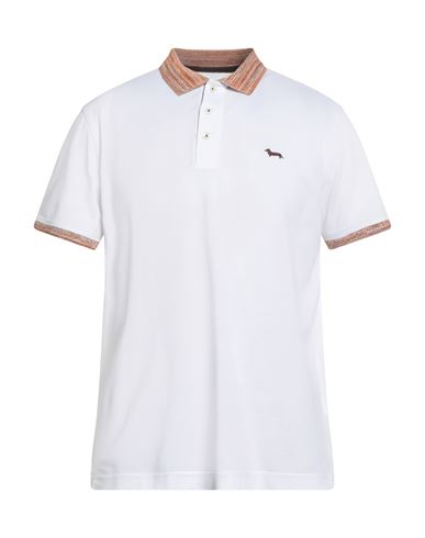 Harmont & Blaine Man Polo Shirt White Size 3xl Cotton In White