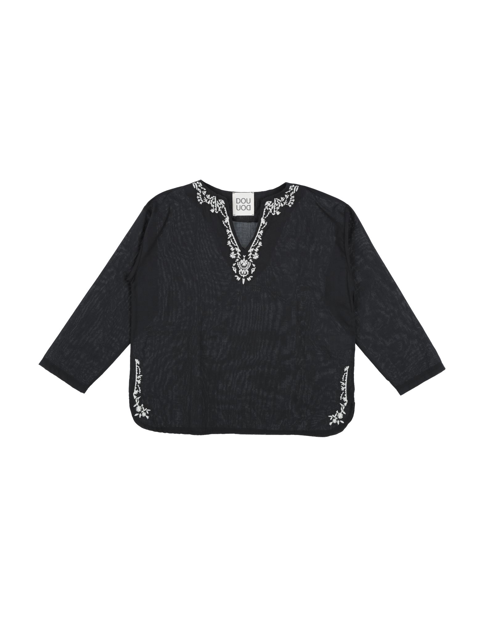 Douuod Kids' Blouses In Black