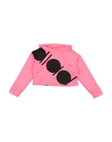 Shop Diadora Toddler Girl Sweatshirt Fuchsia Size 6 Cotton In Pink