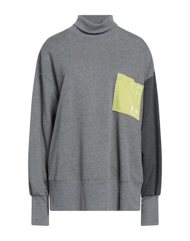 Man Sweatshirt Black Size XL Cotton, Polystyrene