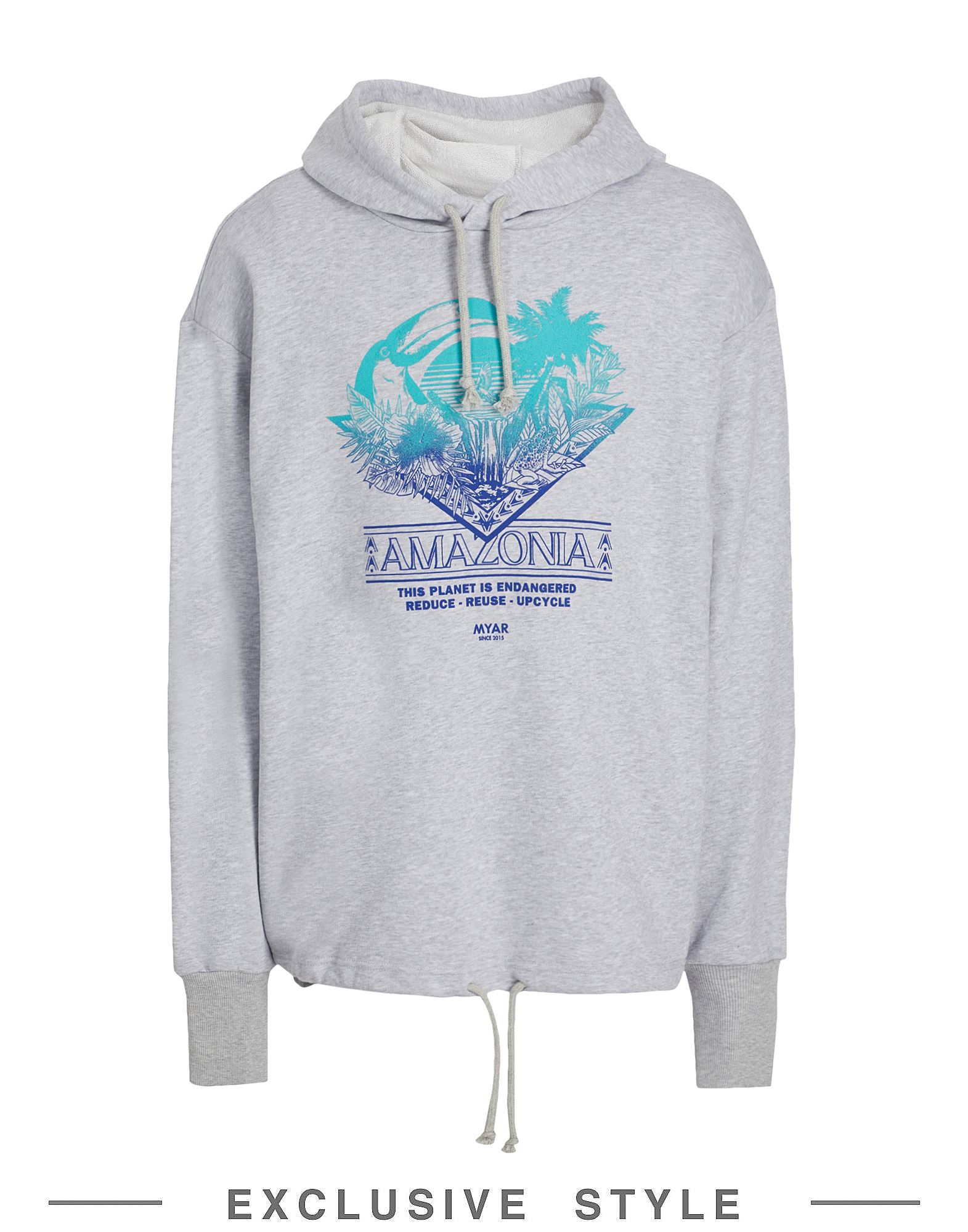 Myar X Yoox Sweatshirts In Grey