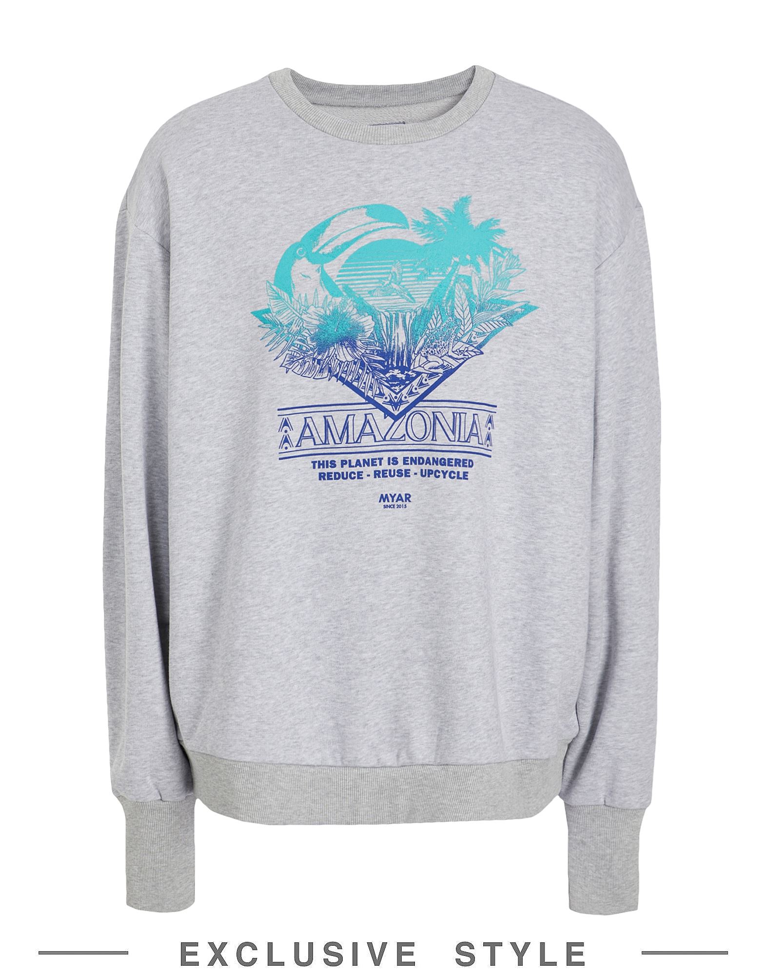 Myar X Yoox Sweatshirts In Grey