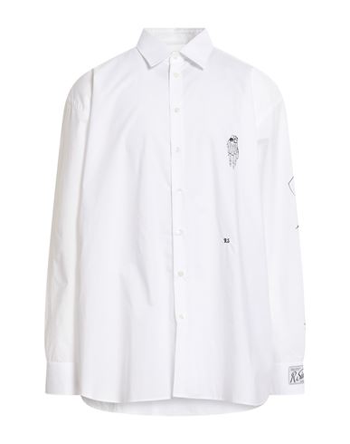 Raf Simons Man Shirt White Size 40 Cotton
