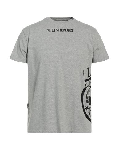 Plein Sport Man T-shirt Grey Size Xl Cotton