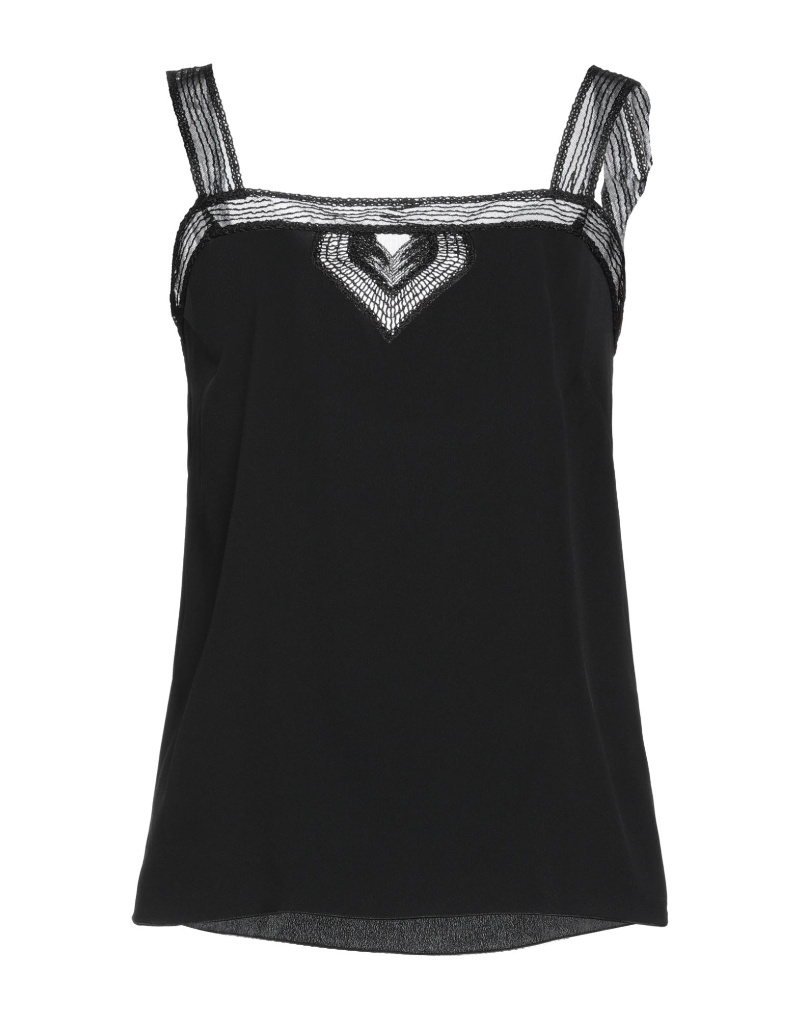 Alberta Ferretti Tops In Black