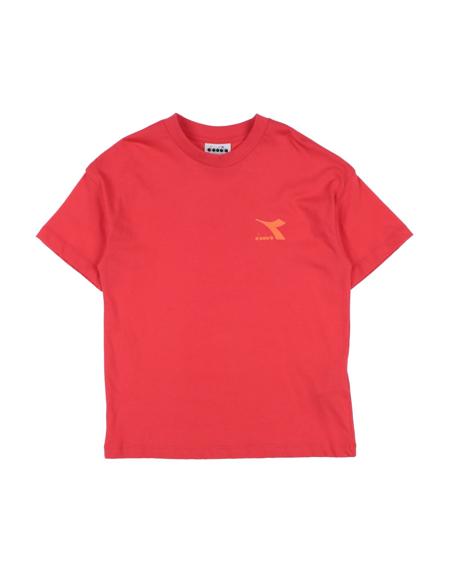 Diadora Kids' T-shirts In Red