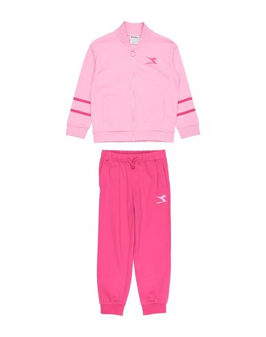 Shop Diadora Toddler Girl Tracksuit Pink Size 6 Cotton