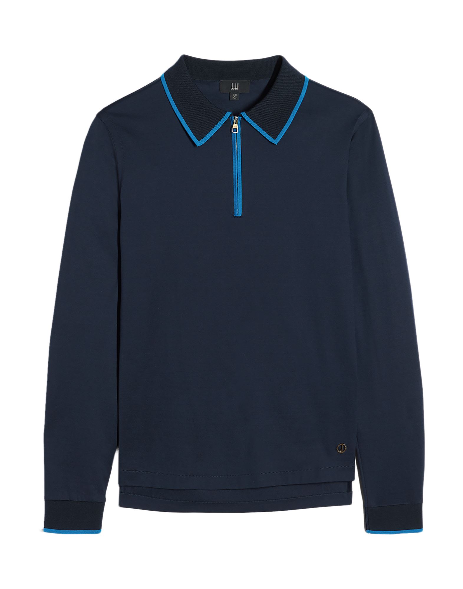 Dunhill Polo Shirts In Blue