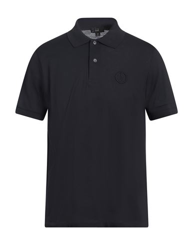 Dunhill Man Polo Shirt Navy Size M Cotton
