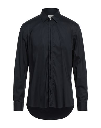 Low Brand Man Shirt Black Size 6 Cotton, Elastane