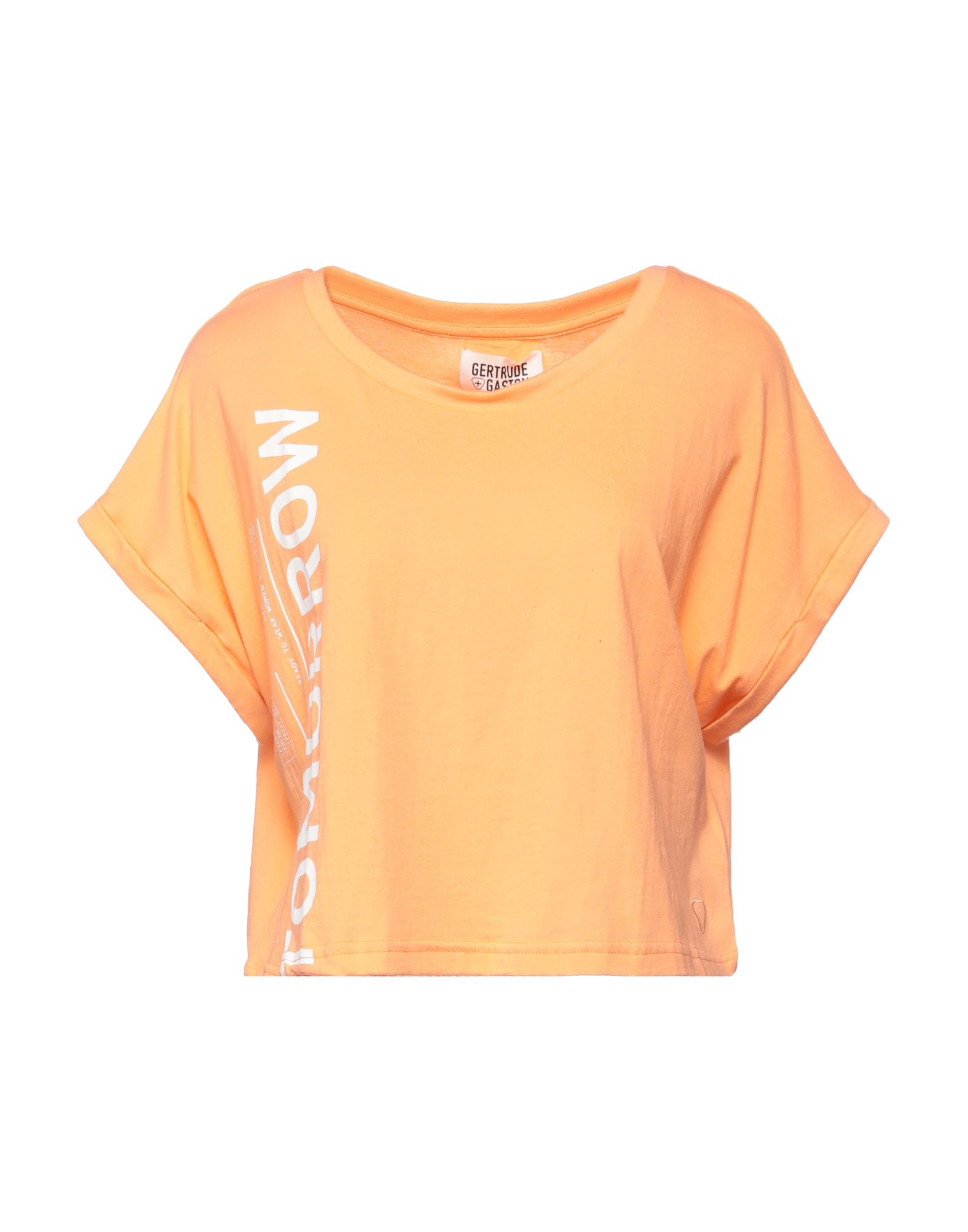Gertrude + Gaston T-shirts In Orange
