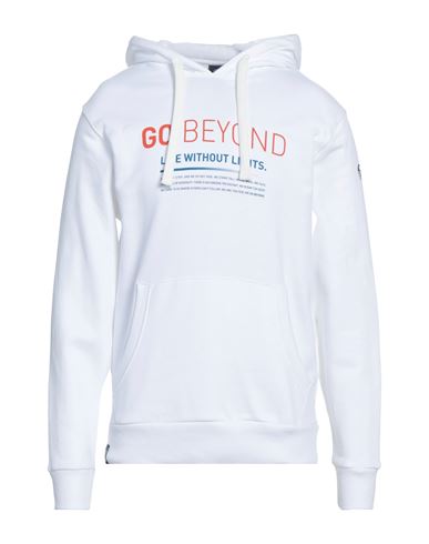 North Sails Man Sweatshirt White Size Xs Organic Cotton, Recycled Cotton