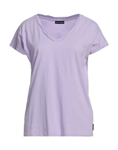North Sails Woman T-shirt Lilac Size Xxxs Cotton, Bamboo Fiber In Purple