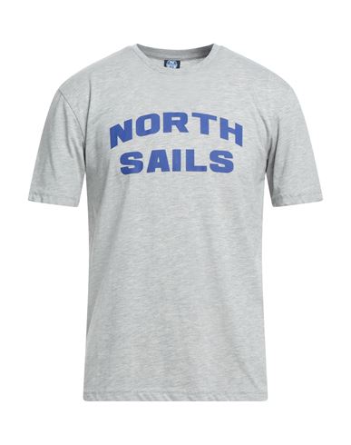 Shop North Sails Man T-shirt Light Grey Size S Cotton