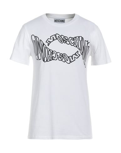 Moschino Man T-shirt White Size 36 Cotton