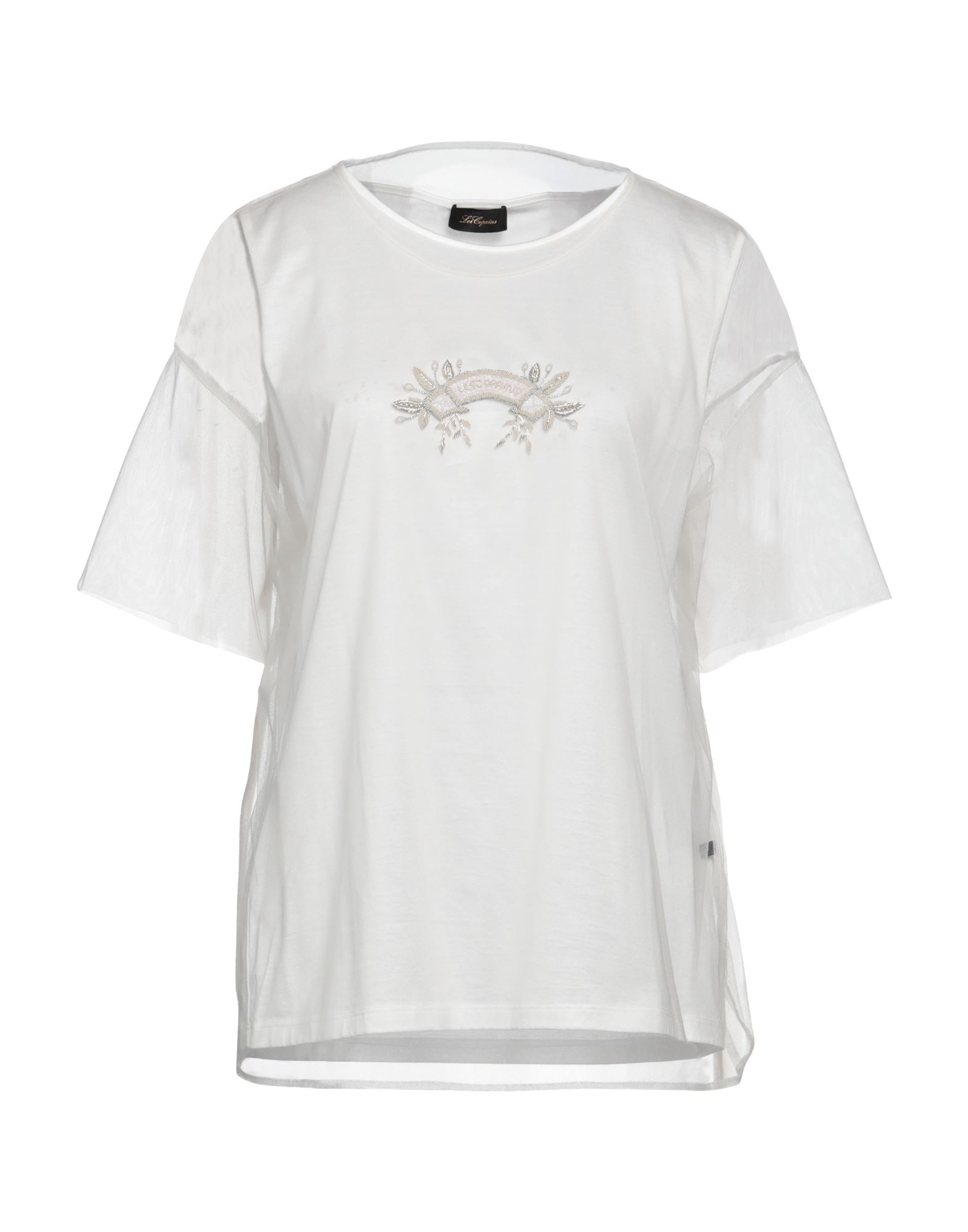 Les Copains T-shirts In White